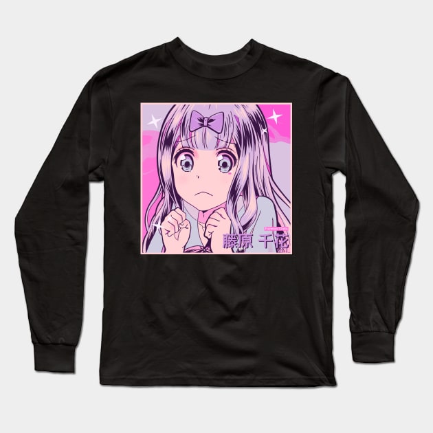 Chika Aesthetic Long Sleeve T-Shirt by kimikodesign